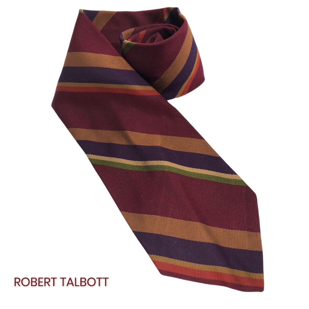 Robert Talbott Striped Tie - image 1